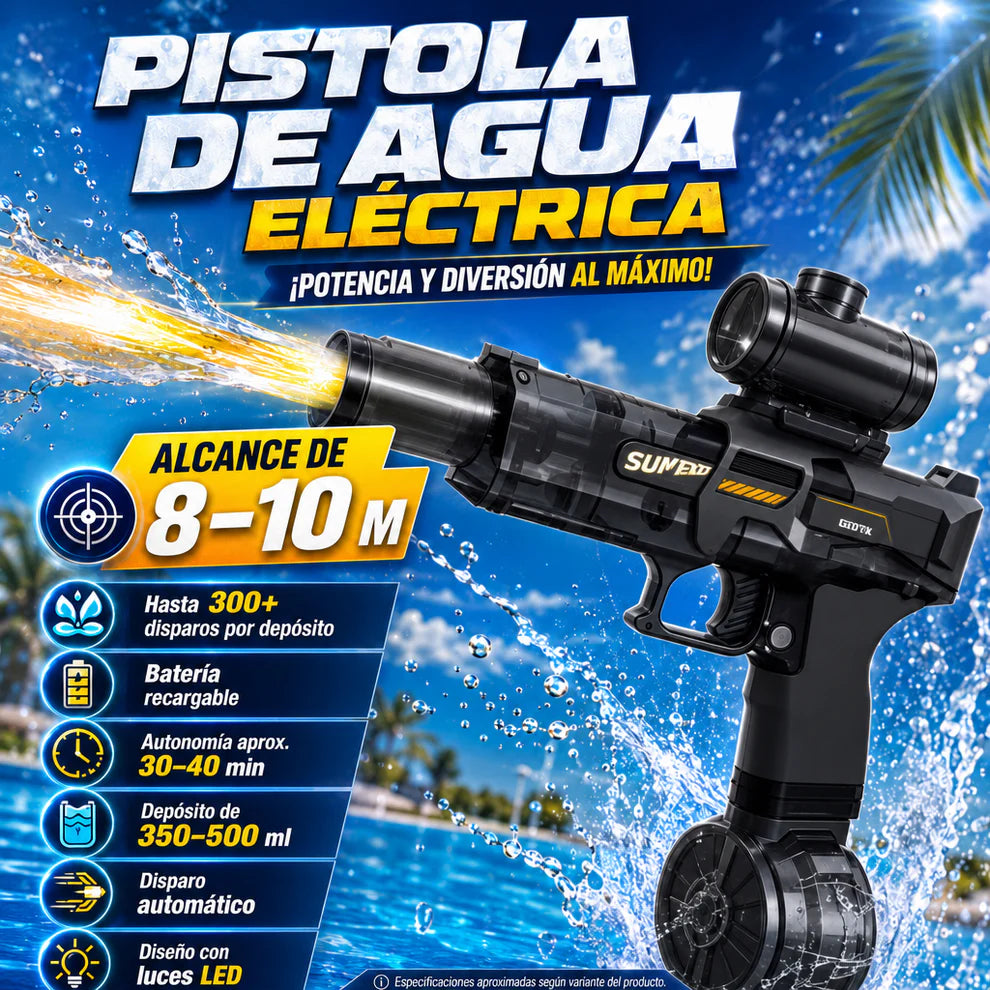 Pistola de Agua Eléctrica